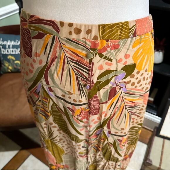Versona Tropical Print Maxi Skirt Size Large NWT - Picture 8 of 11
